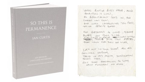 ian curtis so this is permanence