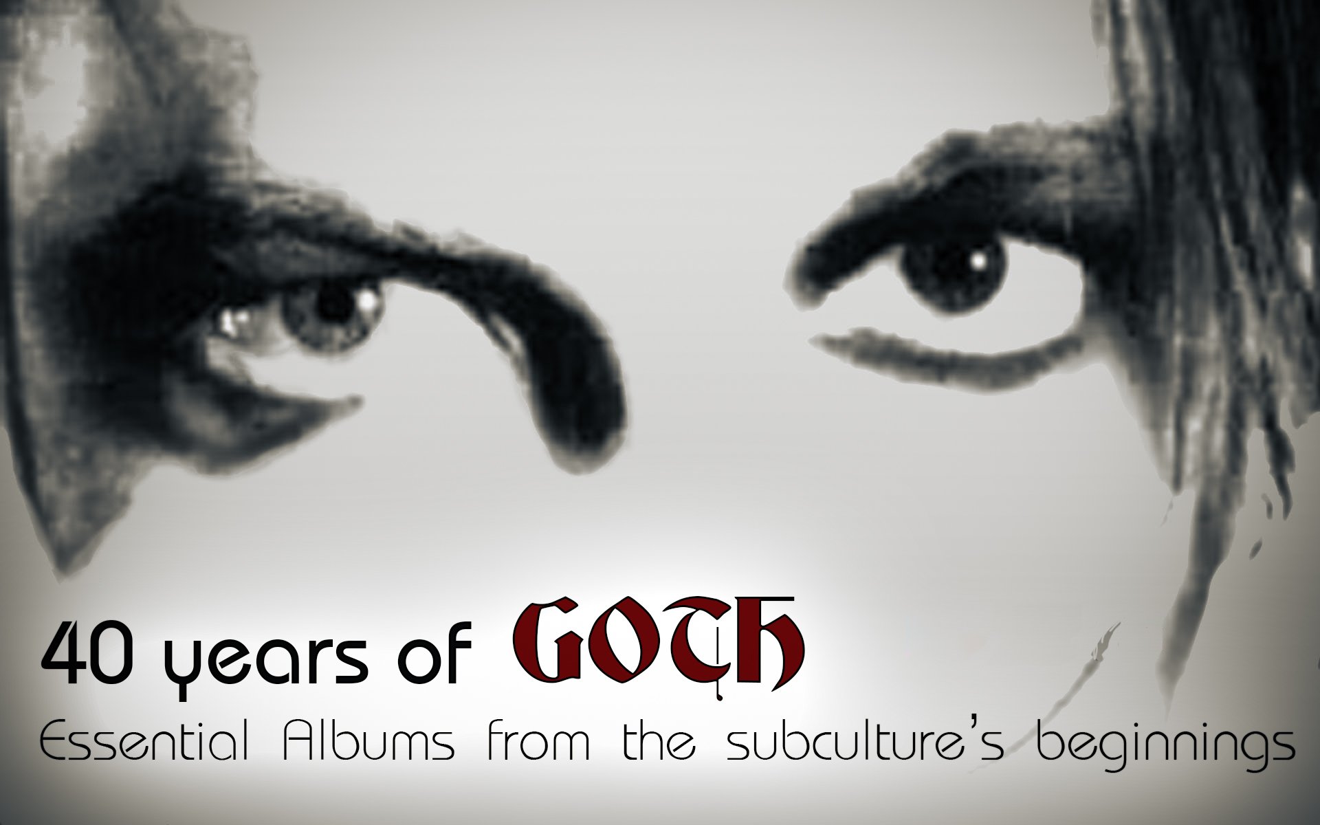 Sleeping Goth Porn - 40 Years of Goth: Essential Albums from the Subculture's Beginnings â€”  Post-Punk.com