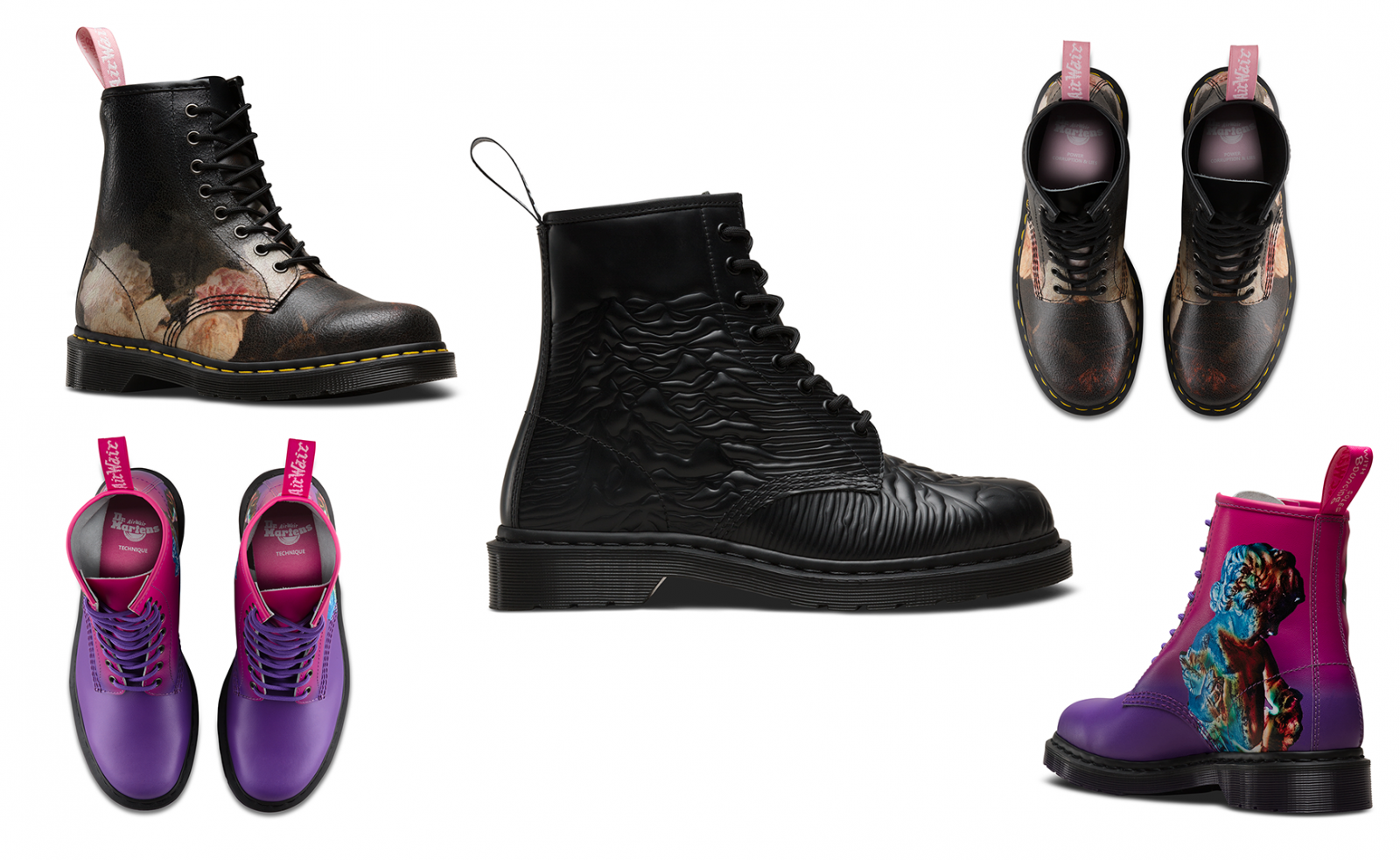 Joy Division and New Order Dr. Martens Boots — Post-Punk.com