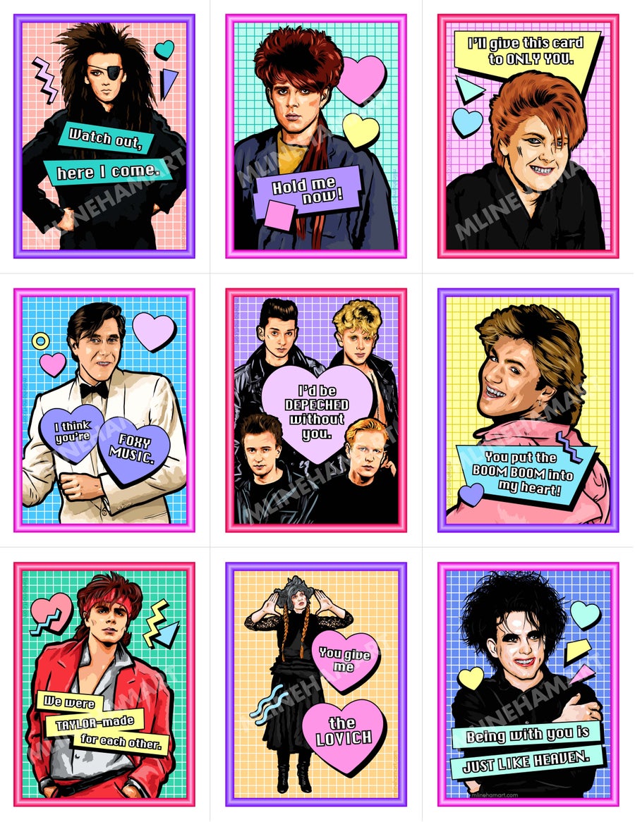 Post-Punk and New Wave Valentine's Day Cards 2020 —