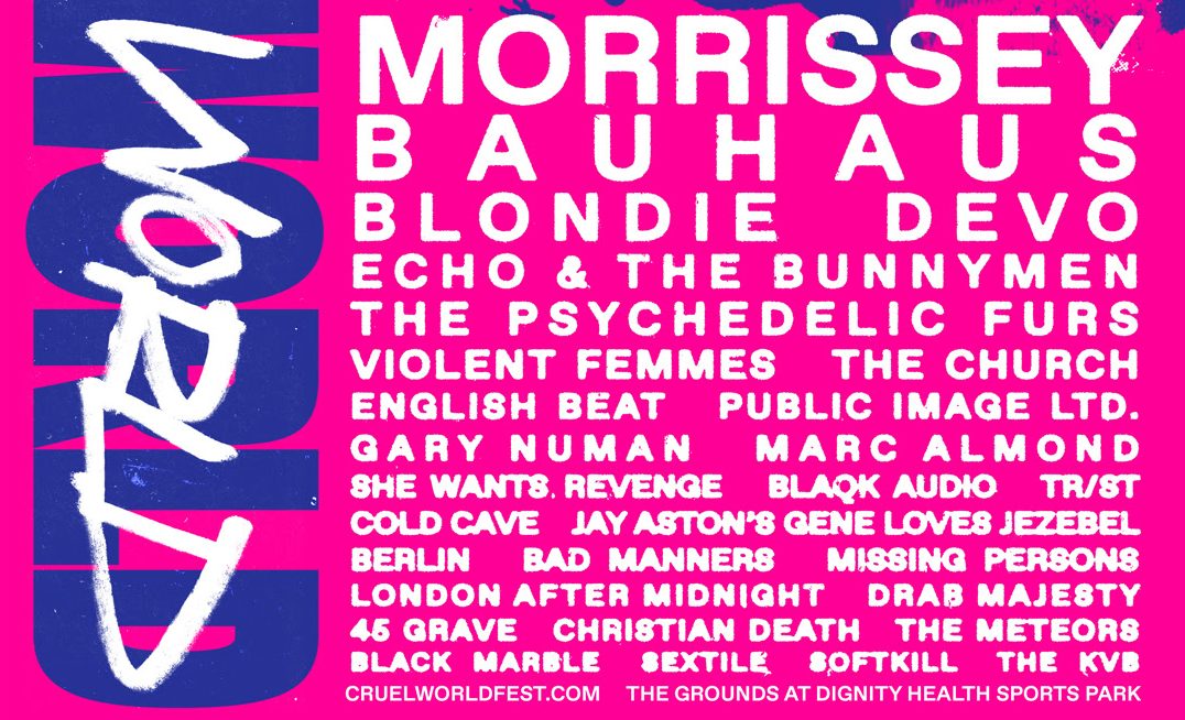 So Long, Cruel World? Festival with Bauhaus, Blondie, Devo, Echo and the  Bunnymen, and More Canceled —