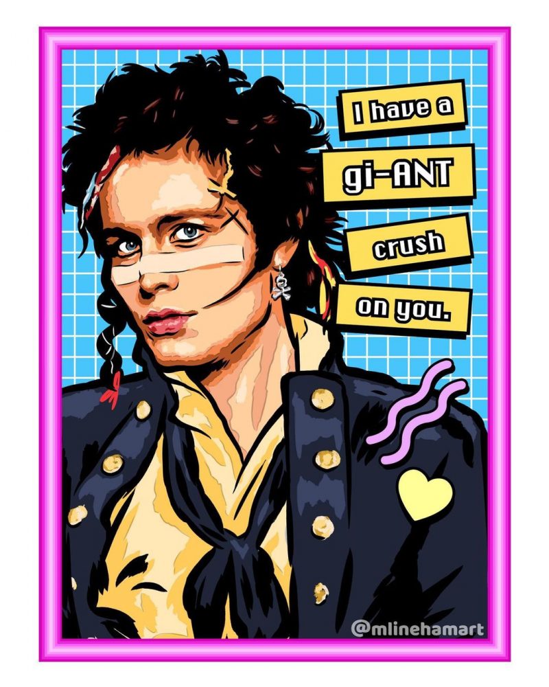 80s never die, Valentine's Day cards by Matthew Lineham