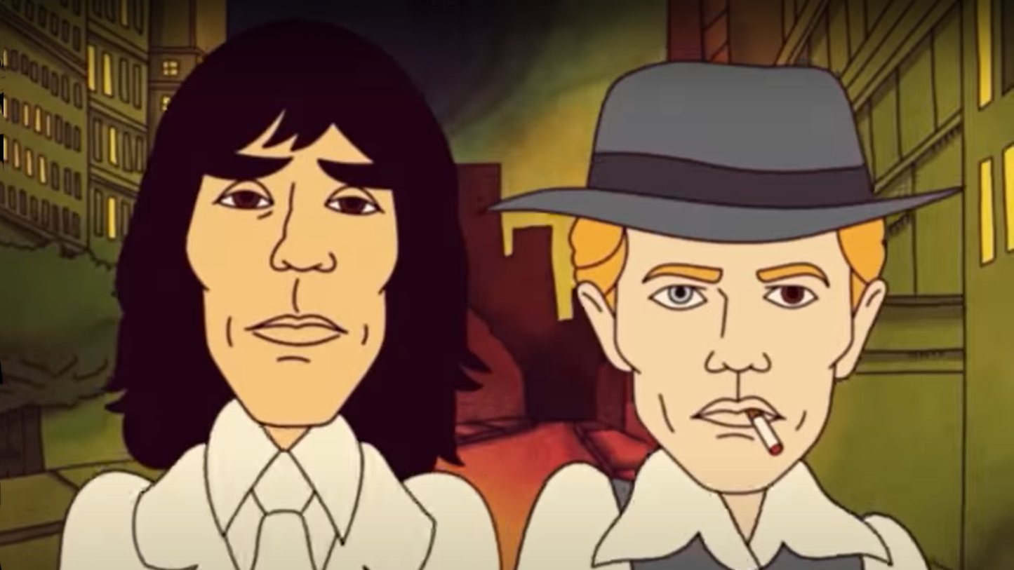 John Cale and David Bowie Stroll Through 1970s NYC in the Animated Video  for 