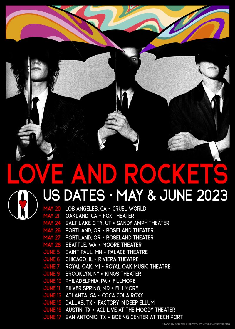 Love and Rockets are back announce first show in 15 years