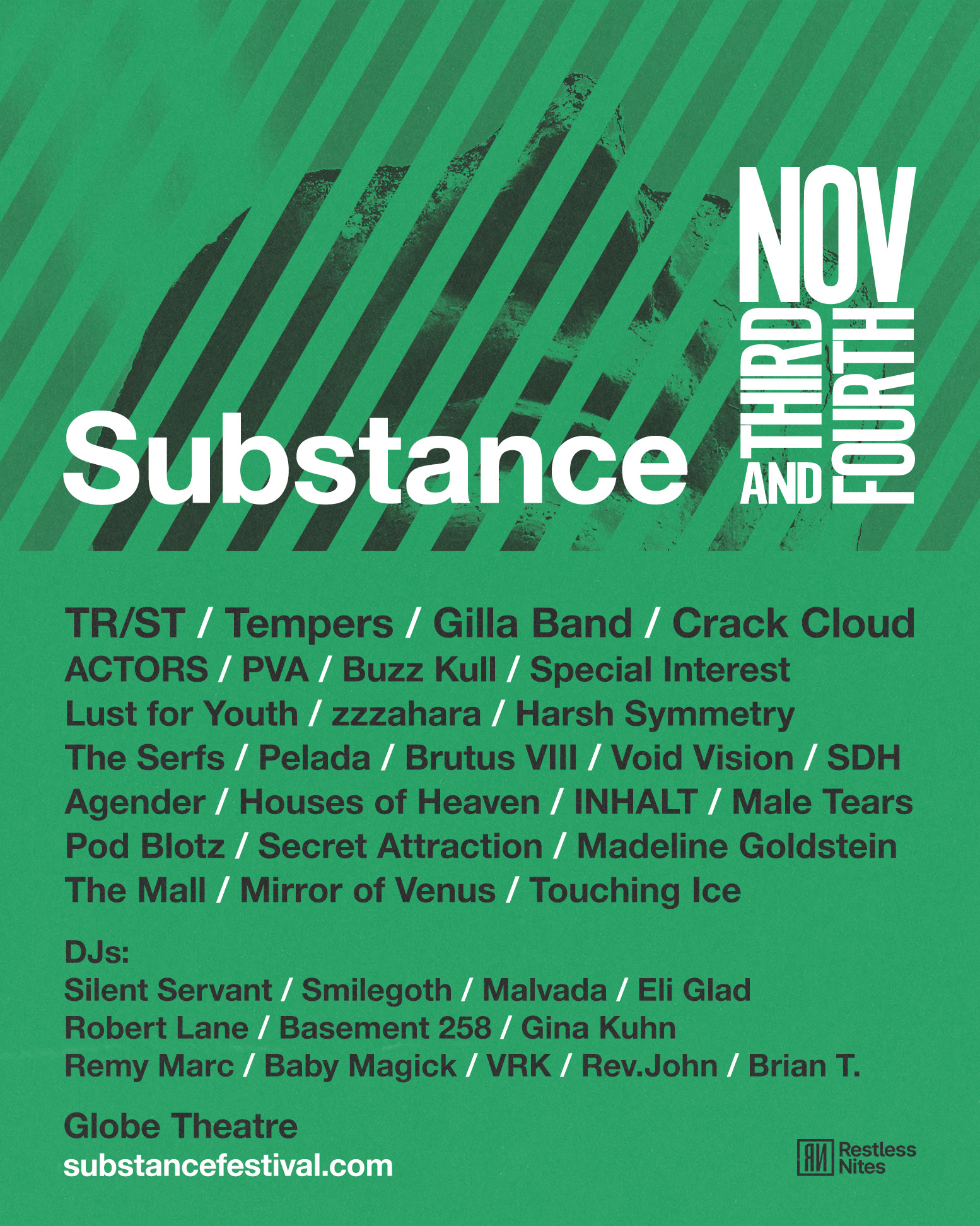 Substance Festival Announces 2023 Lineup Featuring Lust for Youth, TR