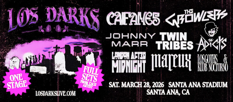 Los Darks Festival Announced with Caifanes, Johnny Marr, The