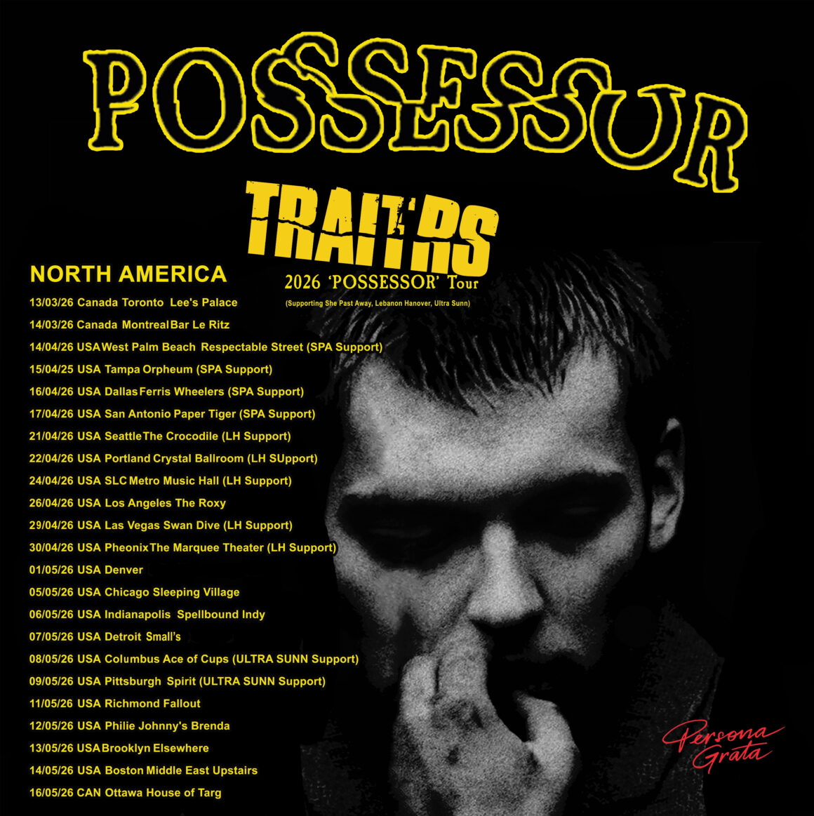 Toronto Post-Punk Duo TRAITRS Release New Single 