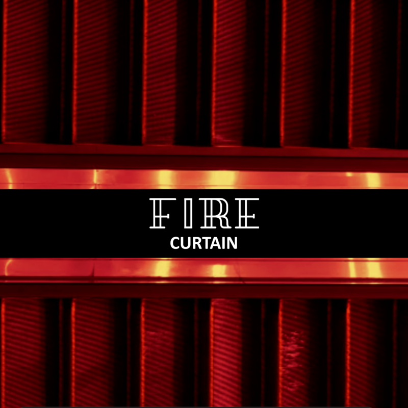 Curtain – Fire single artwork