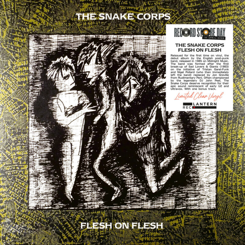 The Snake Corps Flesh on Flesh album artwork