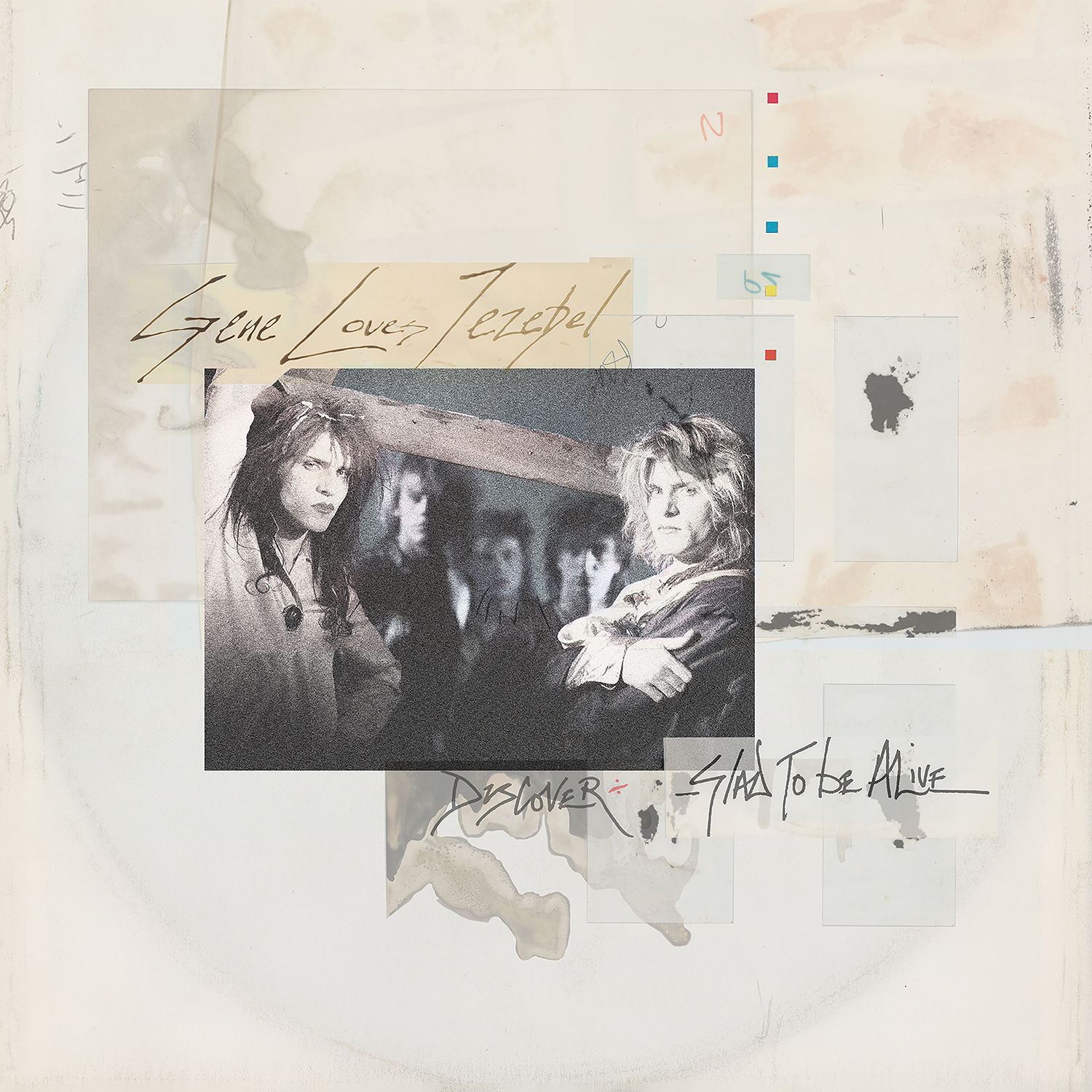 Gene Loves Jezebel Discover 40th anniversary reissue artwork